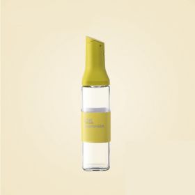 1pc 500ml/16.9oz Oil And Vinegar Bottle; Automatic Opening And Closing Oil Pot; Anti-leakage Anti-hanging Oil Household Kitchen Soy Sauce Vinegar Oil