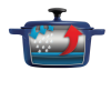 Tramontina 3.5-Quart Enameled Cast-Iron Round Dutch Oven - Tramontina