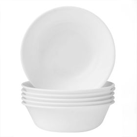 Classic Winter Frost White, Soup Bowls, Set of 6 - Frost White
