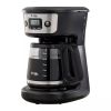 Mr. Coffee 12-Cup Programmable Coffee Maker - Black/Stainless Steel - black