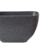 Better Homes & Gardens Dark Gray Square-Shaped Stoneware Cereal Bowl - Better Homes & Gardens