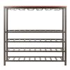 Michelle Wine Rack with Glass Hanger - 87438