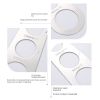 Stainless Steel Spaghetti Measurer Pasta Noodle Measure Cook Kitchen Cake Ruler Tapeline Free Measuring Tool - Silver