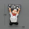 6pcs, Cute Cartoon Chef Refrigerator Magnets - 3D Magnetic Stickers for Kitchen Decoration and Home Decor - Perfect Birthday Gift - 6pcs