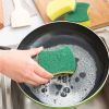 12pcs Kitchen Cleaning Sponge; Dishware Eco-Friendly Anti-Scratch; Scrub Sponge - 12PCS