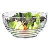 Swirl Acrylic Serving Bowls, Unbreakable Large Plastic Bowls, Soup Bowls, Salad Bowls, Cereal Bowl for Snacks, BPA Free - as Pic