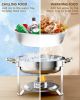 Round Buffet Catering Dish For Home and Outdoor 4 Packs - as Pic