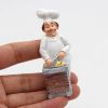 6pcs, Cute Cartoon Chef Refrigerator Magnets - 3D Magnetic Stickers for Kitchen Decoration and Home Decor - Perfect Birthday Gift - 6pcs