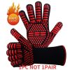 1pc Of BBQ Barbecue Gloves - 800 Degree Heat Resistant Gloves Fireproof And Flame Retardant Gloves In Microwave Oven - 1pc