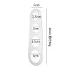 Stainless Steel Spaghetti Measurer Pasta Noodle Measure Cook Kitchen Cake Ruler Tapeline Free Measuring Tool - Silver